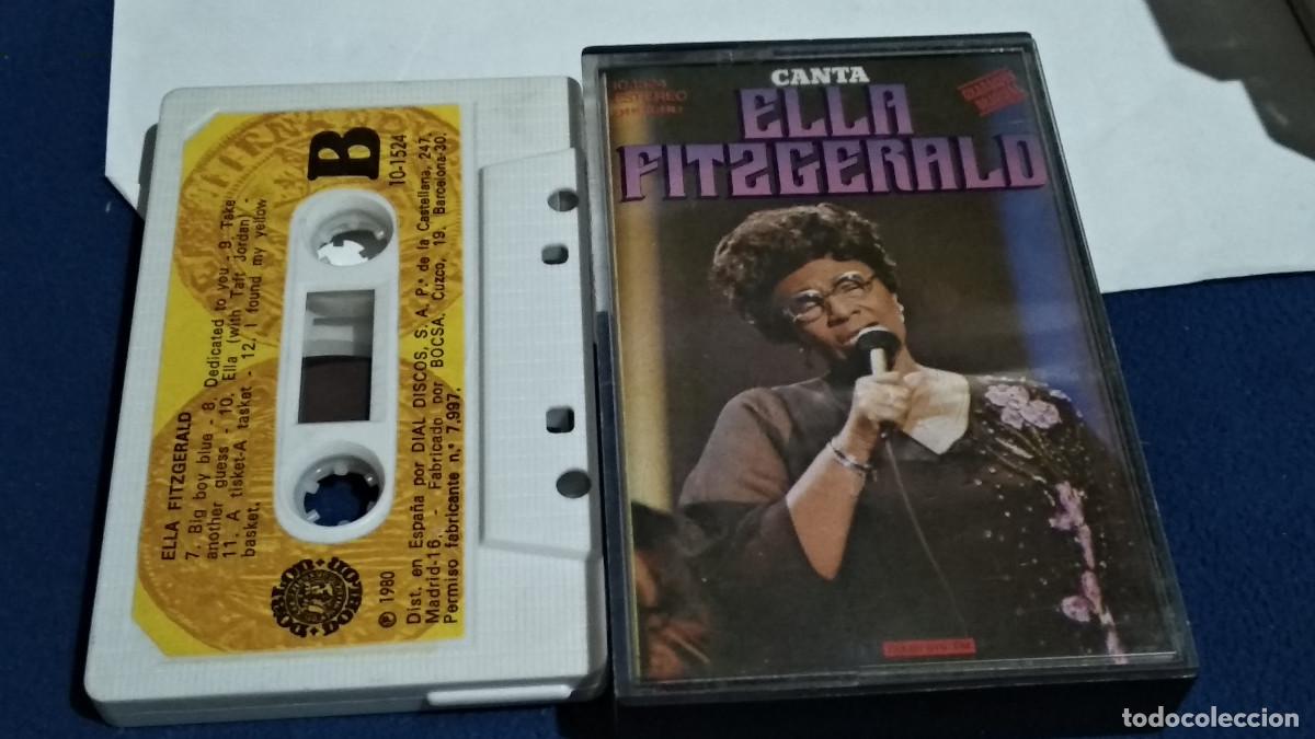 Cassetes antigas: CANTA Ella Fitzgerald - DIAL DISCOS 1980 JAZZ - CASETE CINTA CASSETTE