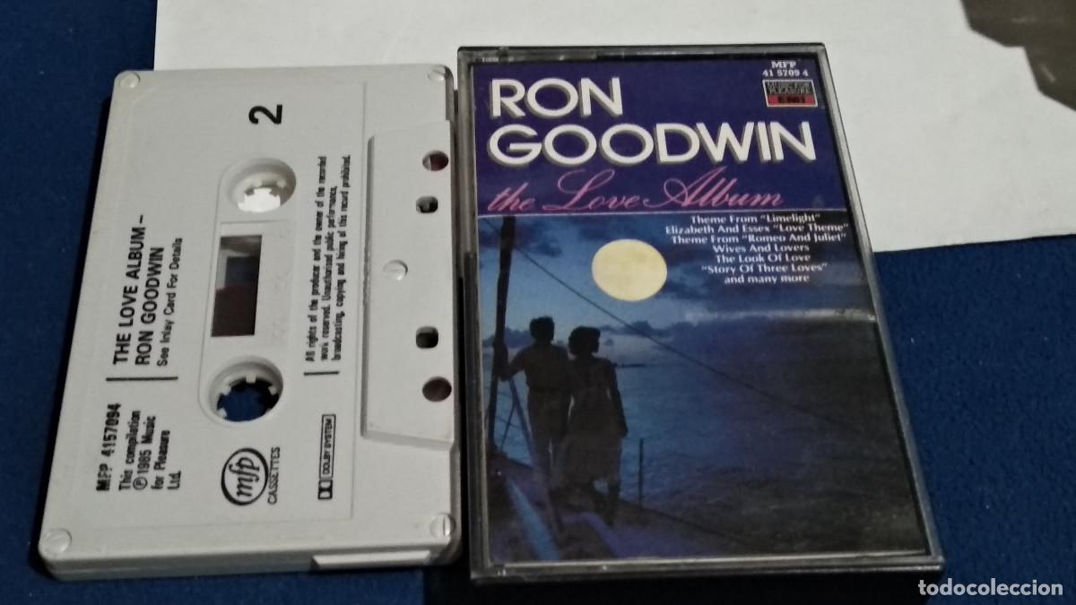 Cassetes antigas: Ron Goodwin &ndash; The Love Album - 1985 EMI MFP TEMAS DE CINE - CASETE CINTA CASSETTE