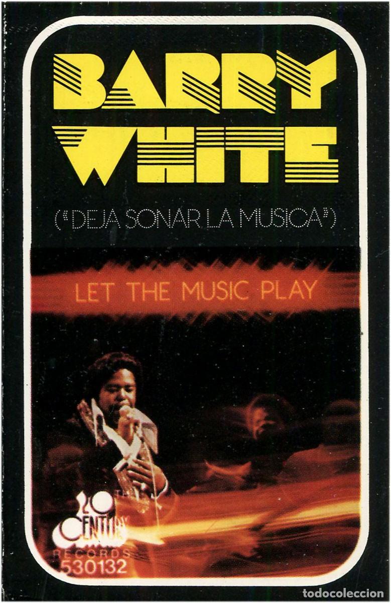 Cassetes antigas: Barry White - Let The Music Play - Cassette Spain 1976 - 20th Century Rec./Movieplay 530132 - EX/VG+
