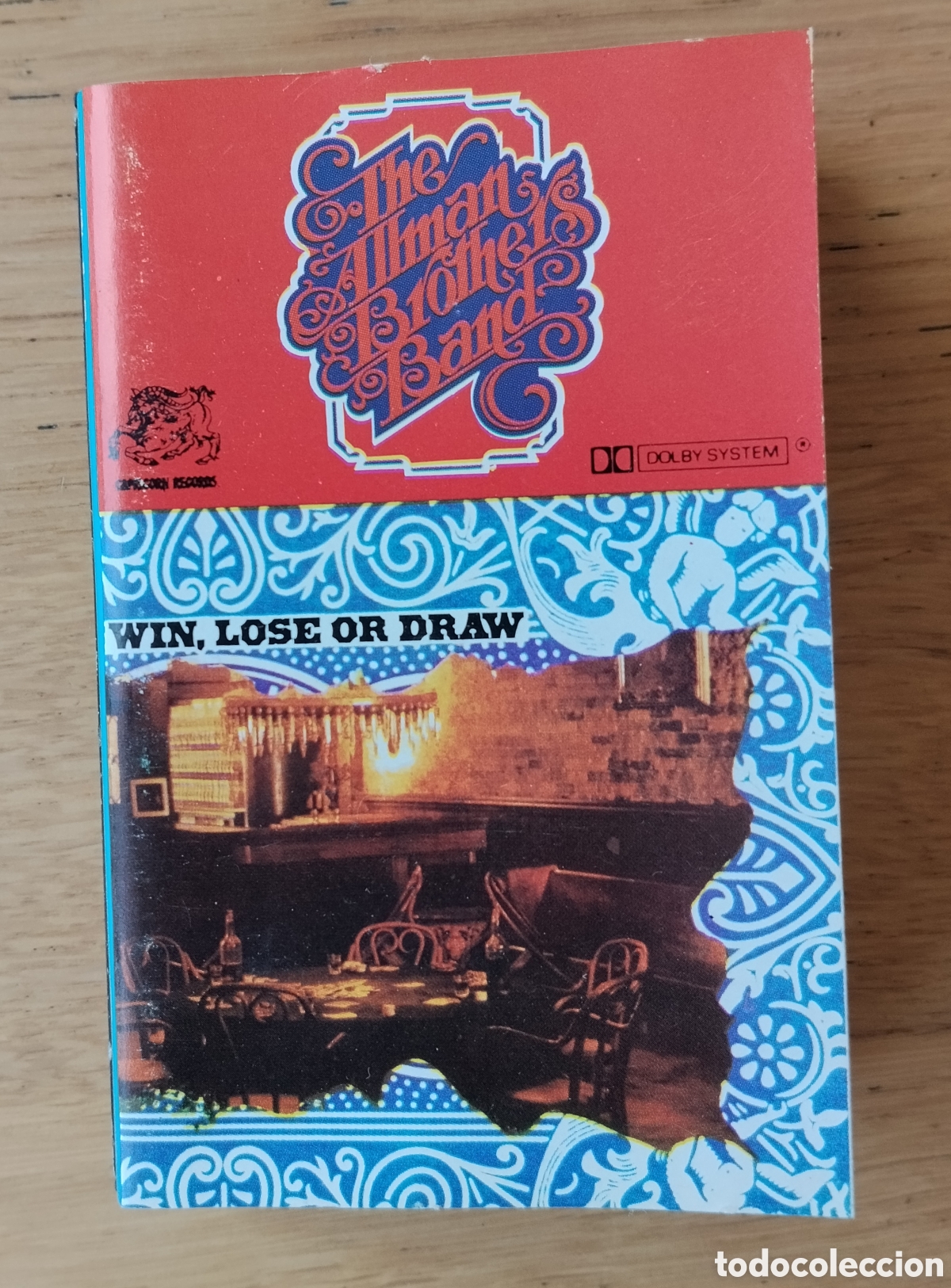 Cassettes Anciennes: THE ALLMAN BROTHERS BAND : &rdquo;WIN, LOSE OR DRAW&rdquo; CASETE 1975 - COUNTRY ROCK