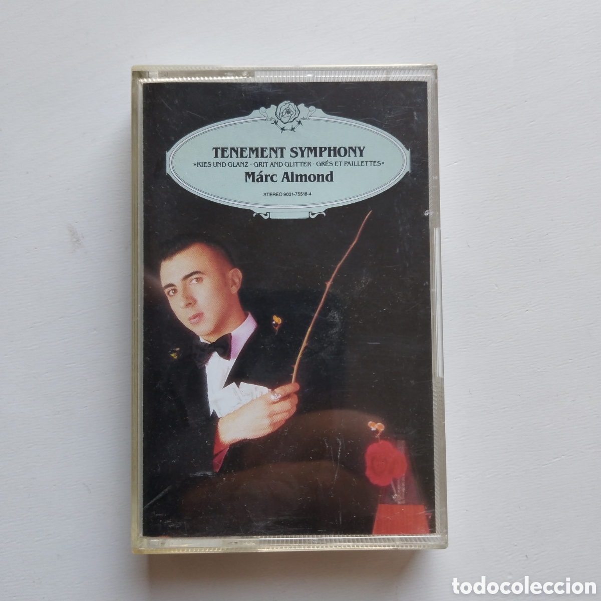 Old Cassettes: MARC ALMOND TENEMENT SYMPHONY CASSETTE SOME BIZARRE WEA UK