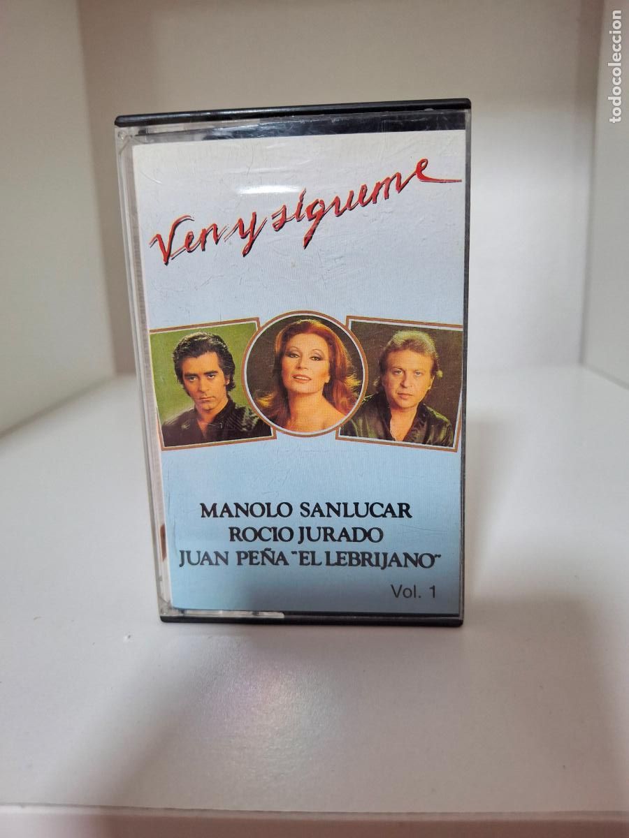 Alte Kassetten: caset casette exitos rocio jurado manolo sanlucar ven y sigueme juan pe&ntilde;a el lebrijano