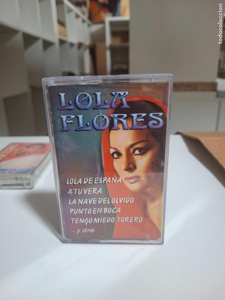 Alte Kassetten: Cinta cassette. caset lola flores