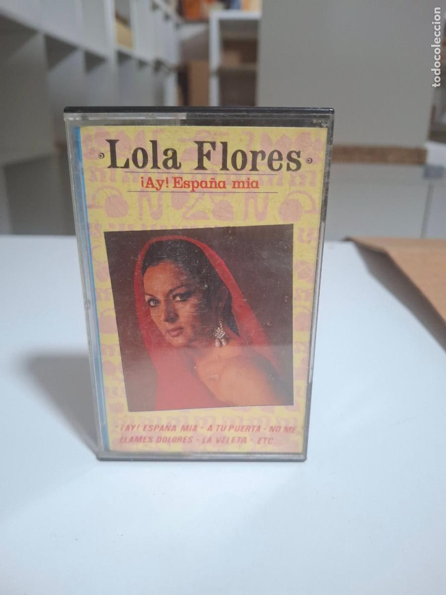 Alte Kassetten: Cinta cassette. caset lola flores