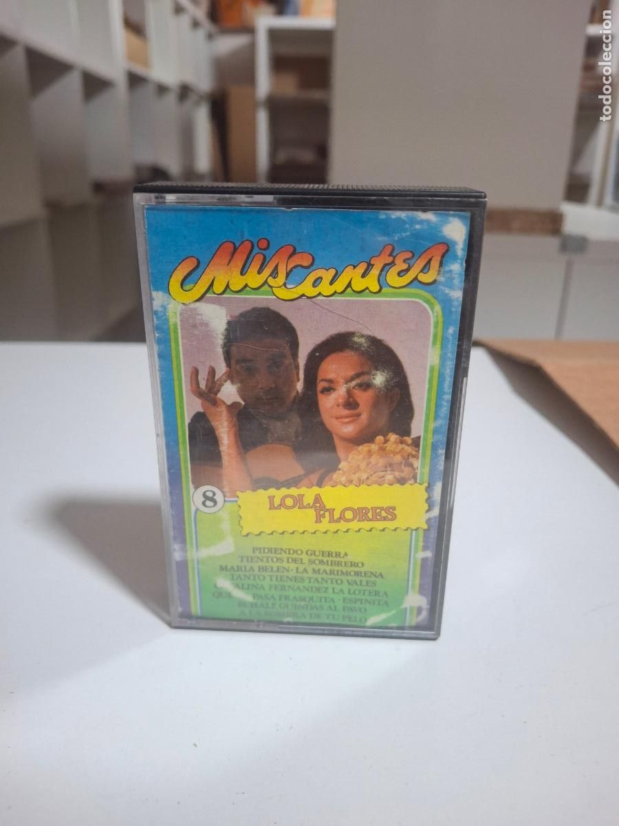Alte Kassetten: Cinta cassette. caset lola flores