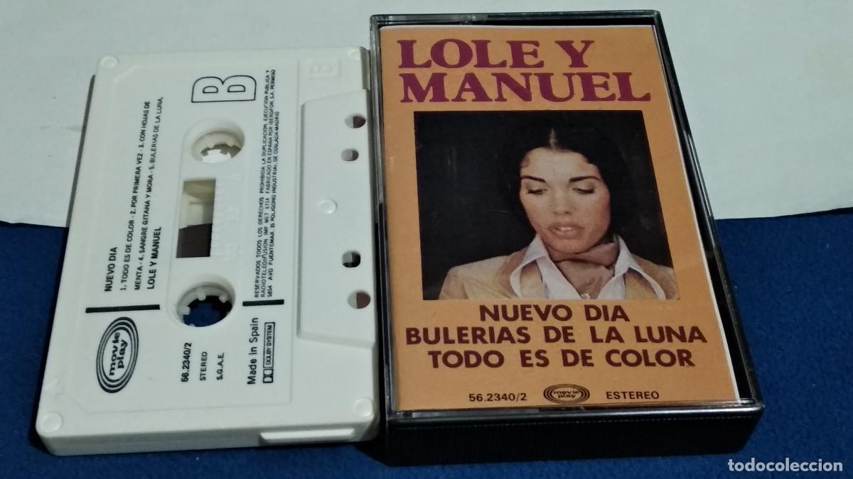 Old Cassettes: LOLE Y MANUEL / NUEVO D&Iacute;A - TODO ES DE COLOR - FLAMENCO 1984 MOVIEPLAY CASETE CINTA CASSETTE