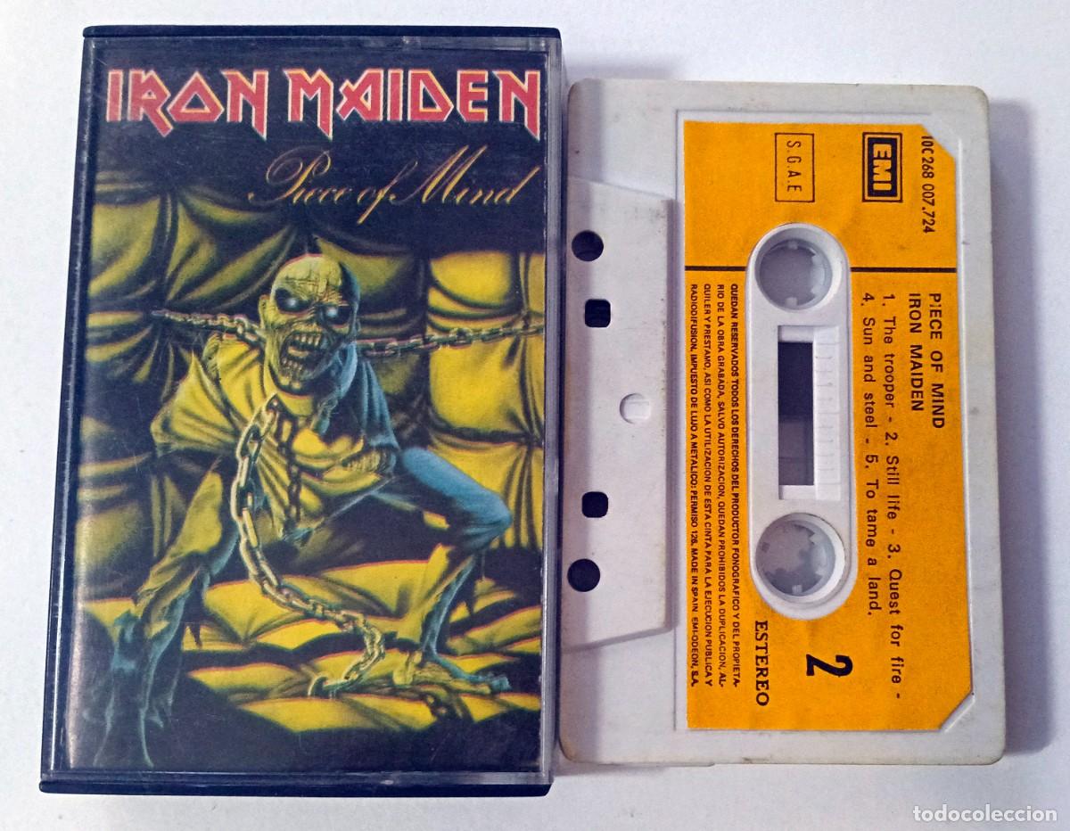 Cassettes Anciennes: CASSETTE IRON MAIDEN - PIECE OF MIND