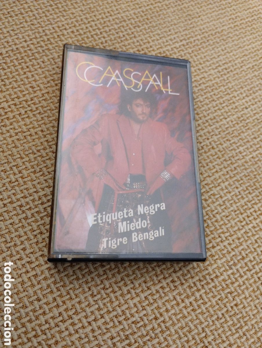 Casetes antiguos: Cinta casete antigua Tino Casal