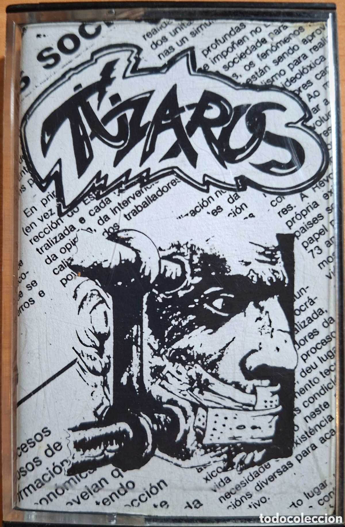 Old Cassettes: Maqueta Cassete T&Uacute;ZAROS. NM/NM. anos '80