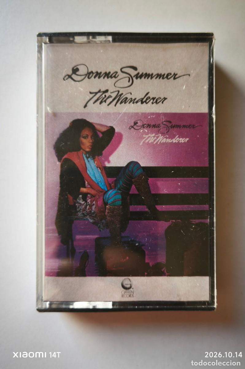 Casetes antiguos: DONNA SUMMER- THE WANDERER.( GEFFEN RECORDS C-90302) CASETE.
