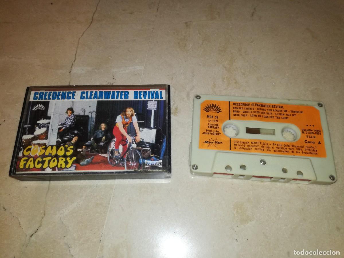 Old Cassettes: CREEDENCE CLEARWATER REVIVAL-COSMO&acute;S FACTORY-ORIGINAL ESPA&Ntilde;OL 1970