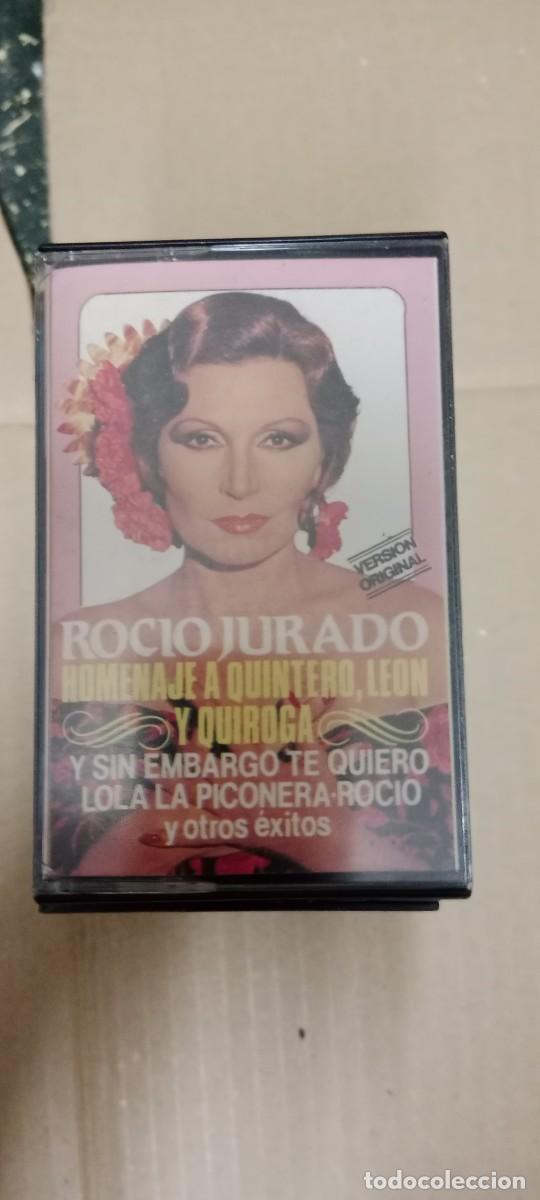 Old Cassettes: ROCIO JURADO HOMENAJE A QUINTERO CASETE MUSICA CAJ-132