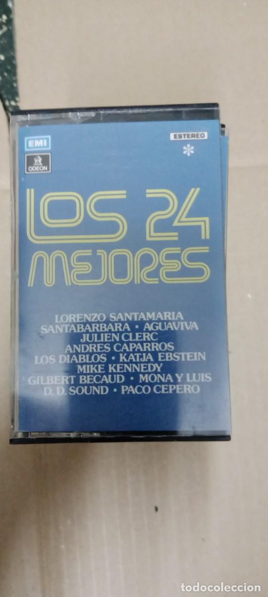 Old Cassettes: LOS 24 MEJORES EMI LAS DOS CINTAS VER FOTOS CASETE MUSICA CAJ-132