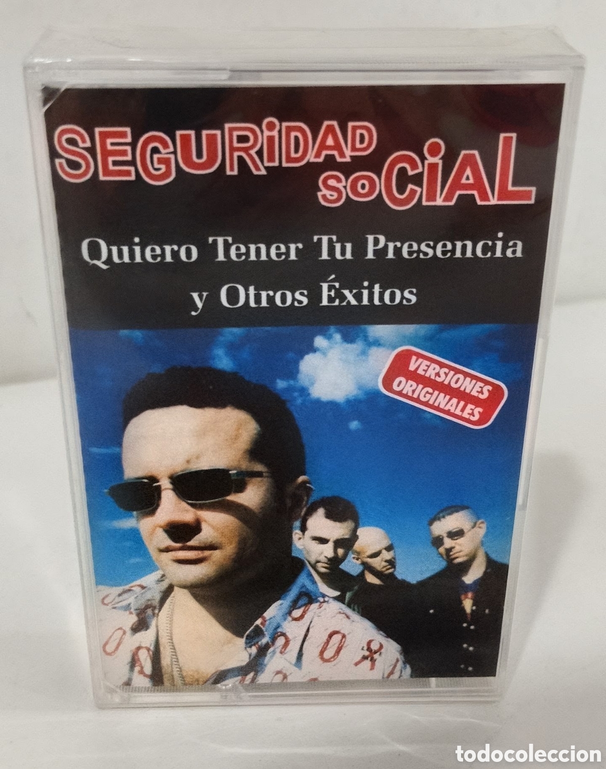 Cassetes antigas: SEGURIDAD SOCIAL. QUIERO TENER TU PRESENCIA Y OTROS EXITOS.