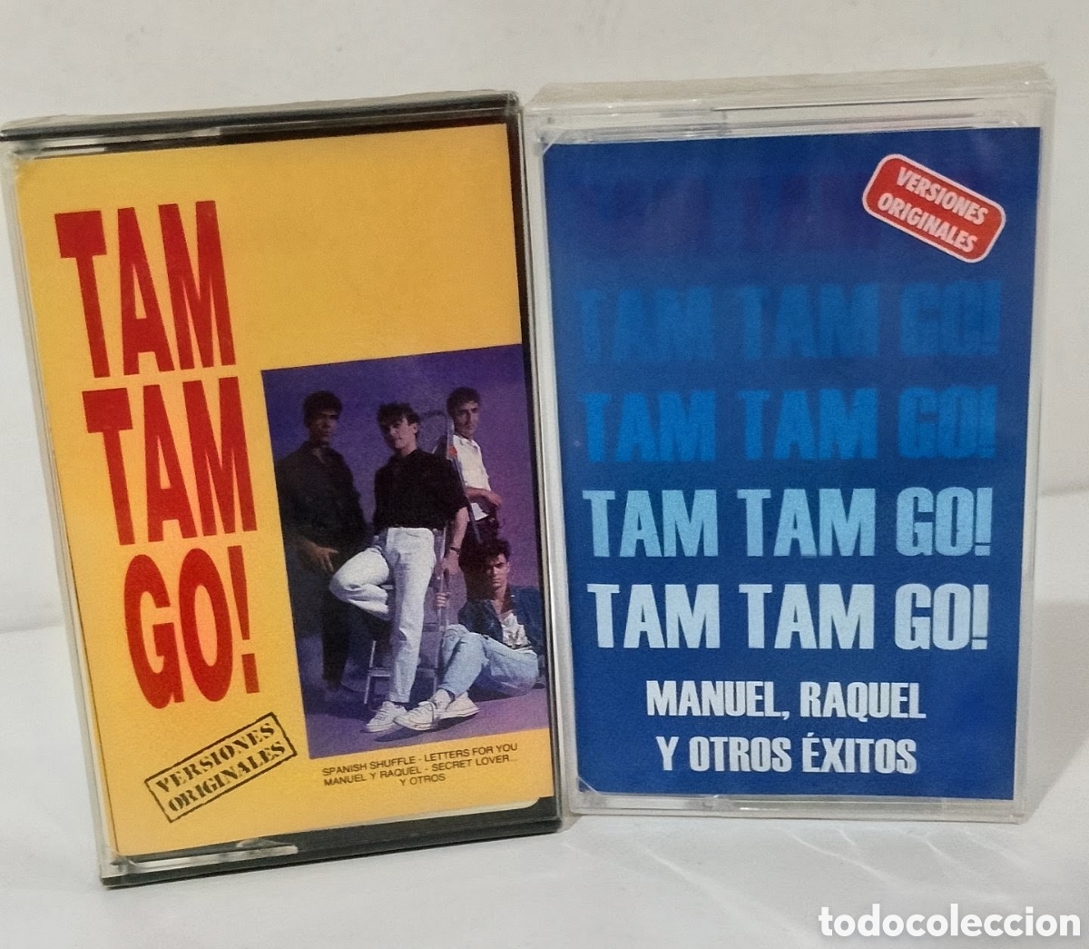 Cassetes antigas: PACK 2 CASSETTES PRECINTADOS. TAM TAM GO