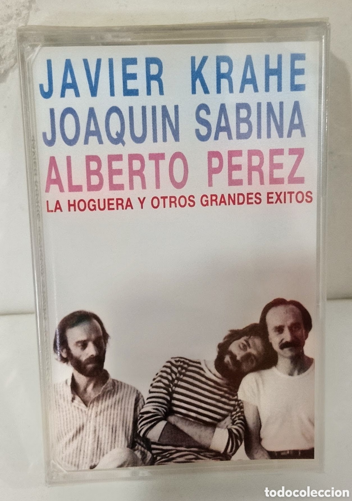 Old Cassettes: JAVIER KRAHE, JOAQUIN SABINA Y ALBERTO PEREZ. CASSETTE PRECINTADO