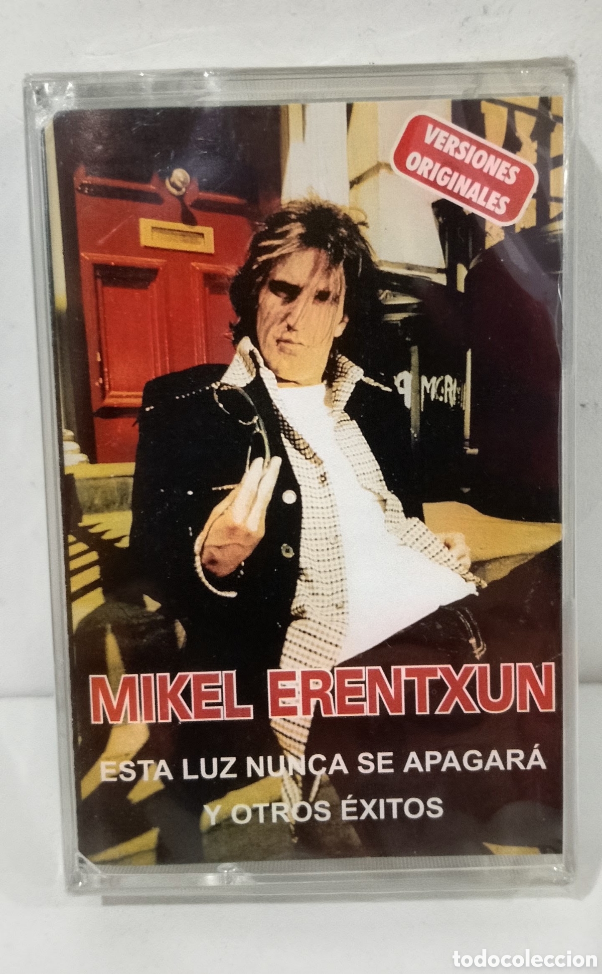 Old Cassettes: MIKEL ERENTXUN - ESTA LUZ NUNCA SE APAGAR&Aacute;. CASSETTE PRECINTADO