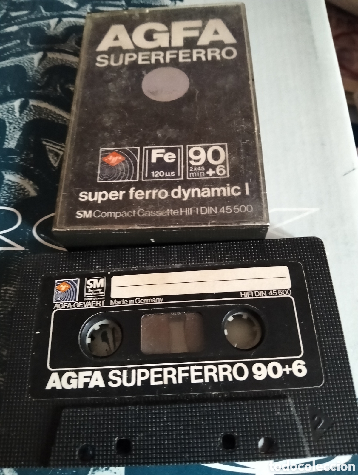 Old Cassettes: CASETE AGFA SUPER FERRO 90 DINAMIC I