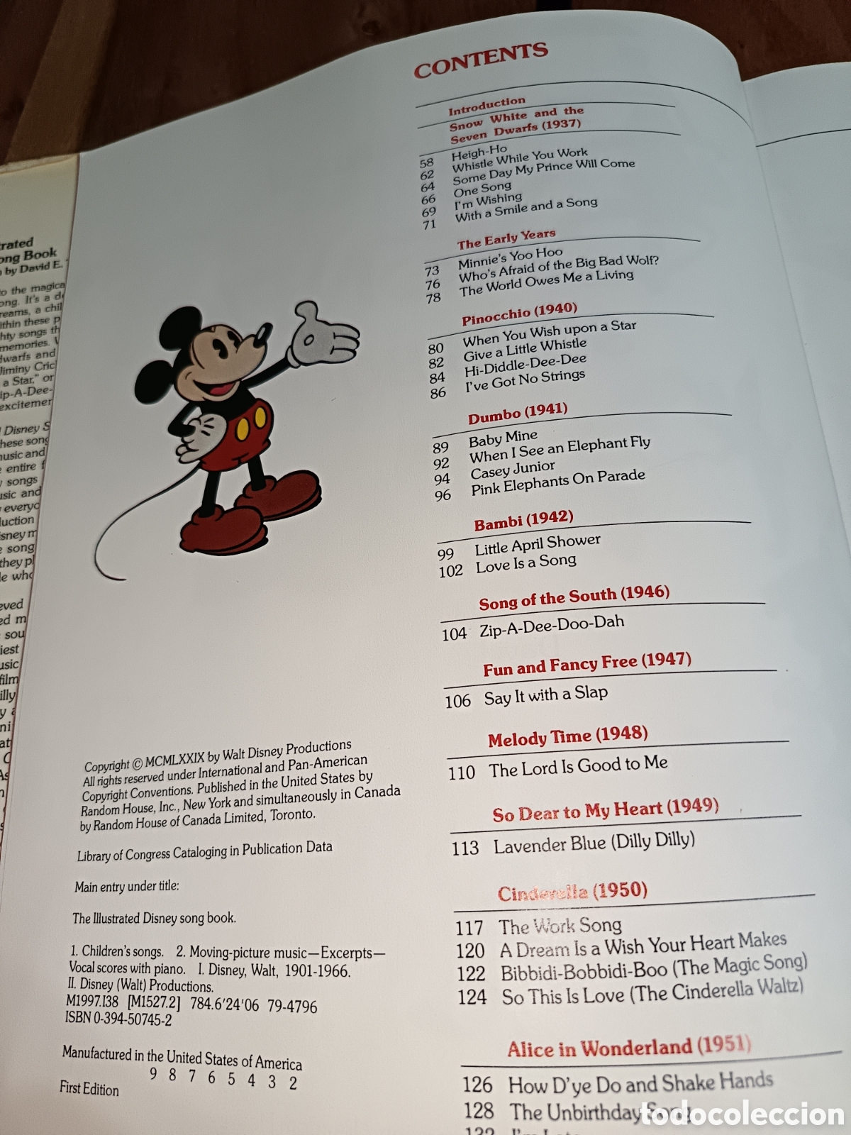 Casetes antiguos: Libro de Canciones de Disney - Foto 3