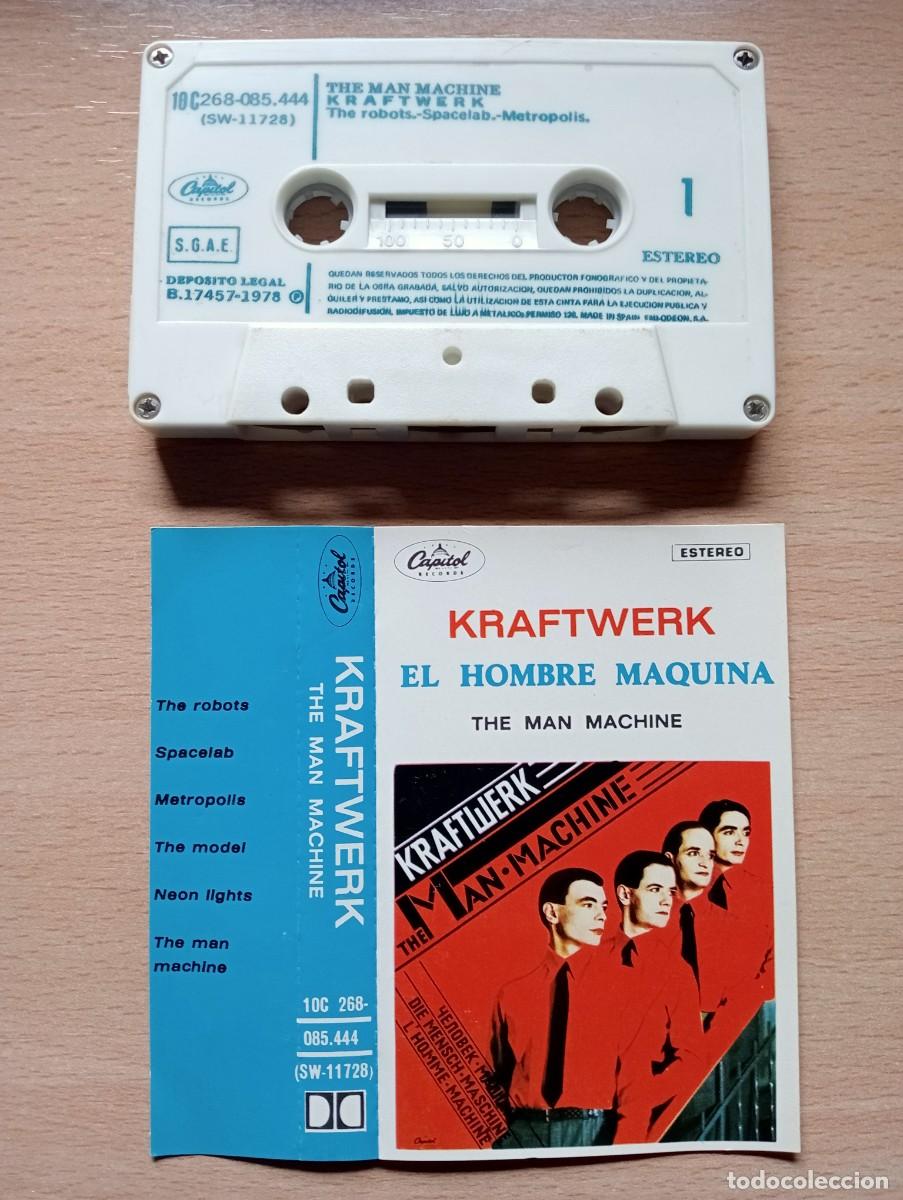 Alte Kassetten: Casete KRAFTWERK &rdquo;El hombre m&aacute;quina&rdquo;