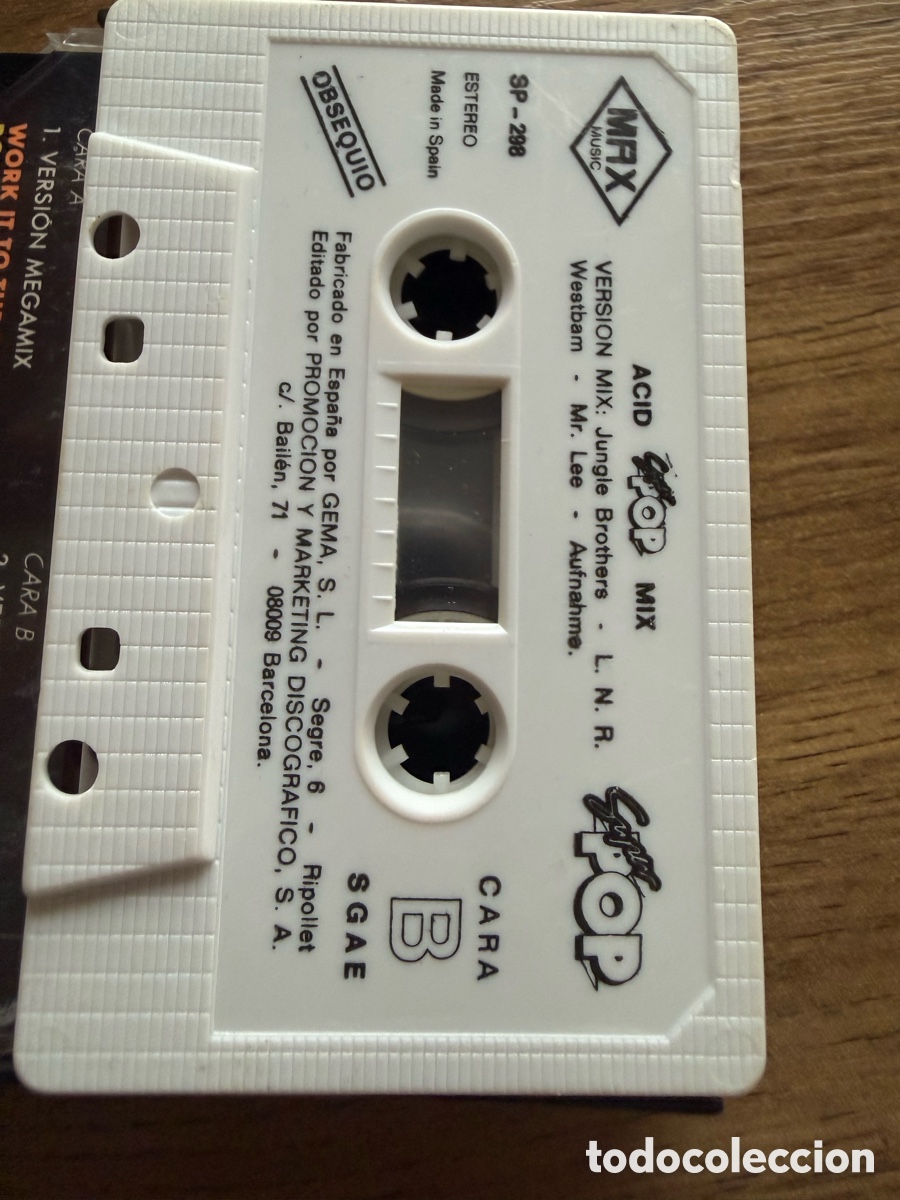 Casetes antiguos: Cassete de s&uacute;per pop acid mix - Foto 7