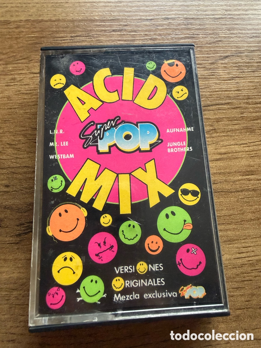 Old Cassettes: Cassete de s&uacute;per pop acid mix