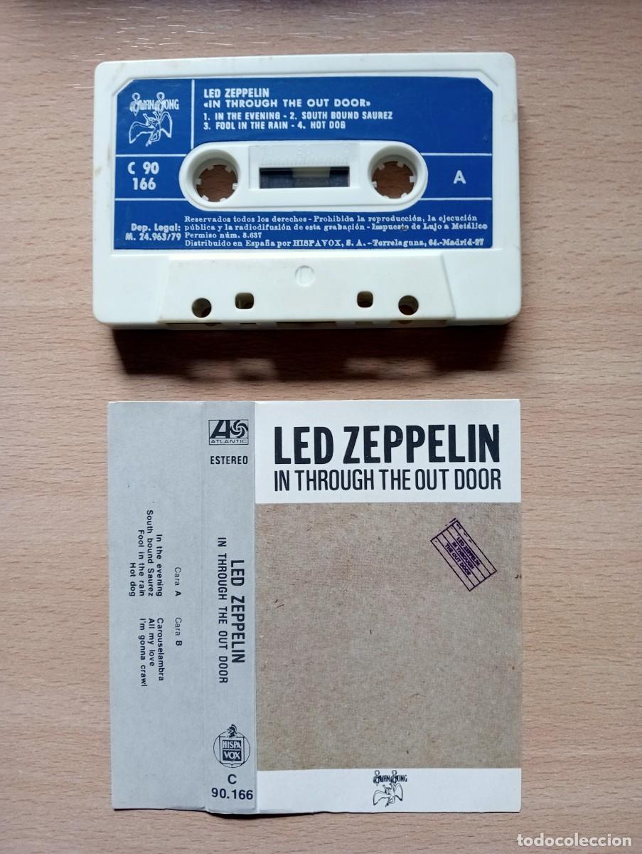 Casetes antiguos: Casete LED ZEPPELIN &rdquo;In Through the out door&rdquo;