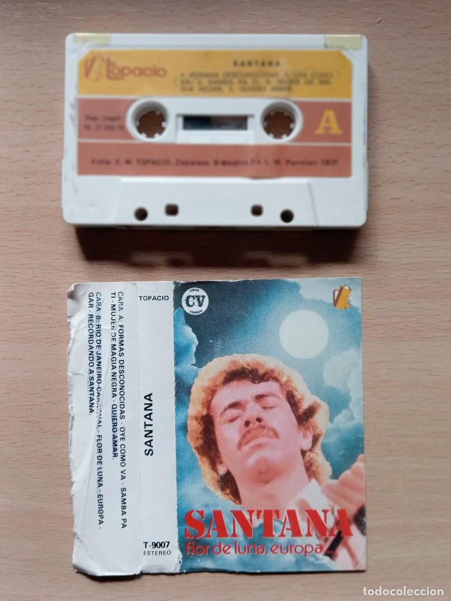 Casetes antiguos: Casete SANTANA &rdquo;Cover Versi&oacute;n&rdquo;