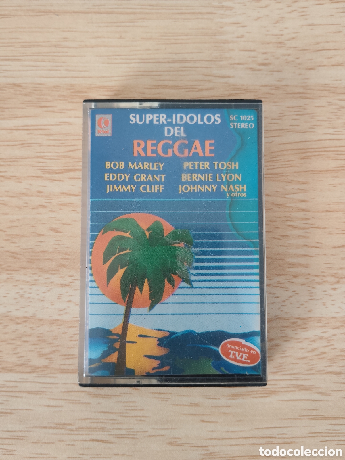Alte Kassetten: Caratula K-Tel Reggae + Cinta Zafiro Cassette
