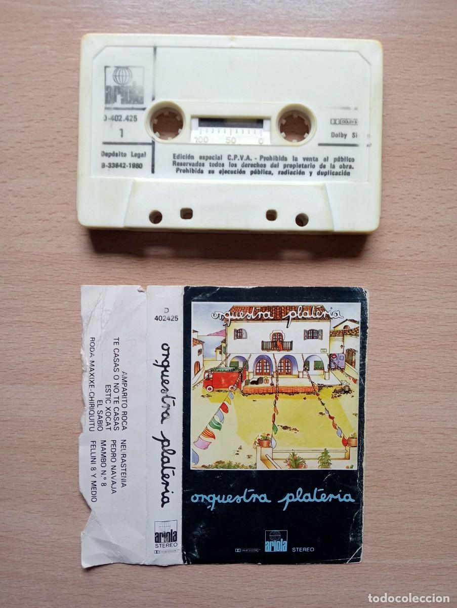Casetes antiguos: Casete ORQUESTRA PLATER&Iacute;A - Foto 1