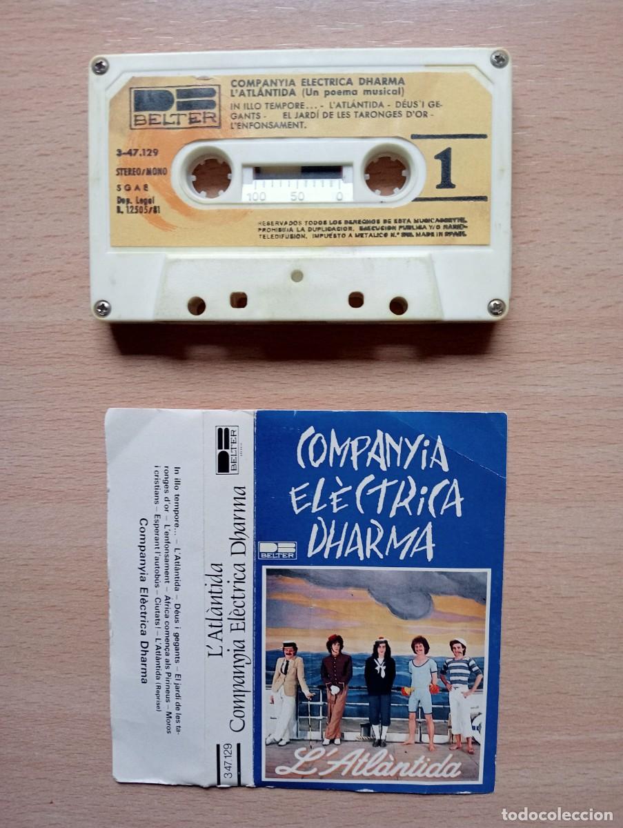 Cassette antiche: Casete COMPANYIA EL&Egrave;CTRICA DHARMA &rdquo;L'Atl&agrave;ntida&rdquo;