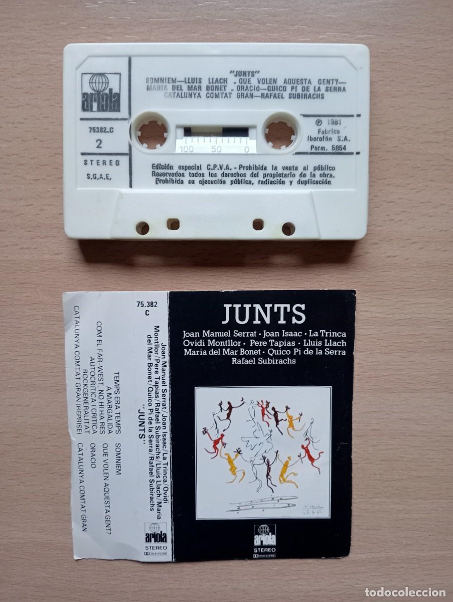 Casetes antiguos: Casete JUNTS (Varios Int&eacute;rpretes) - Foto 1