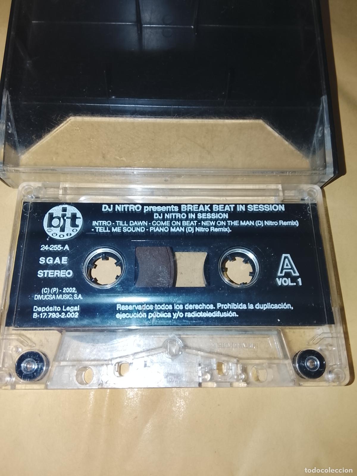 Old Cassettes: CASSETTE ORIGINAL DJ NITRO PRESENTS BREAK BEAT IN SESSION VOL. 1 (2002)