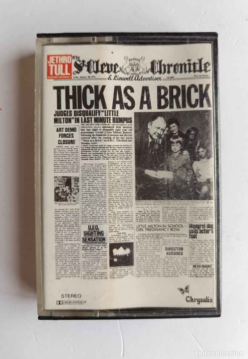 Alte Kassetten: JETHRO TULL - THICK AS A BRICK - CINTA CASSETTE