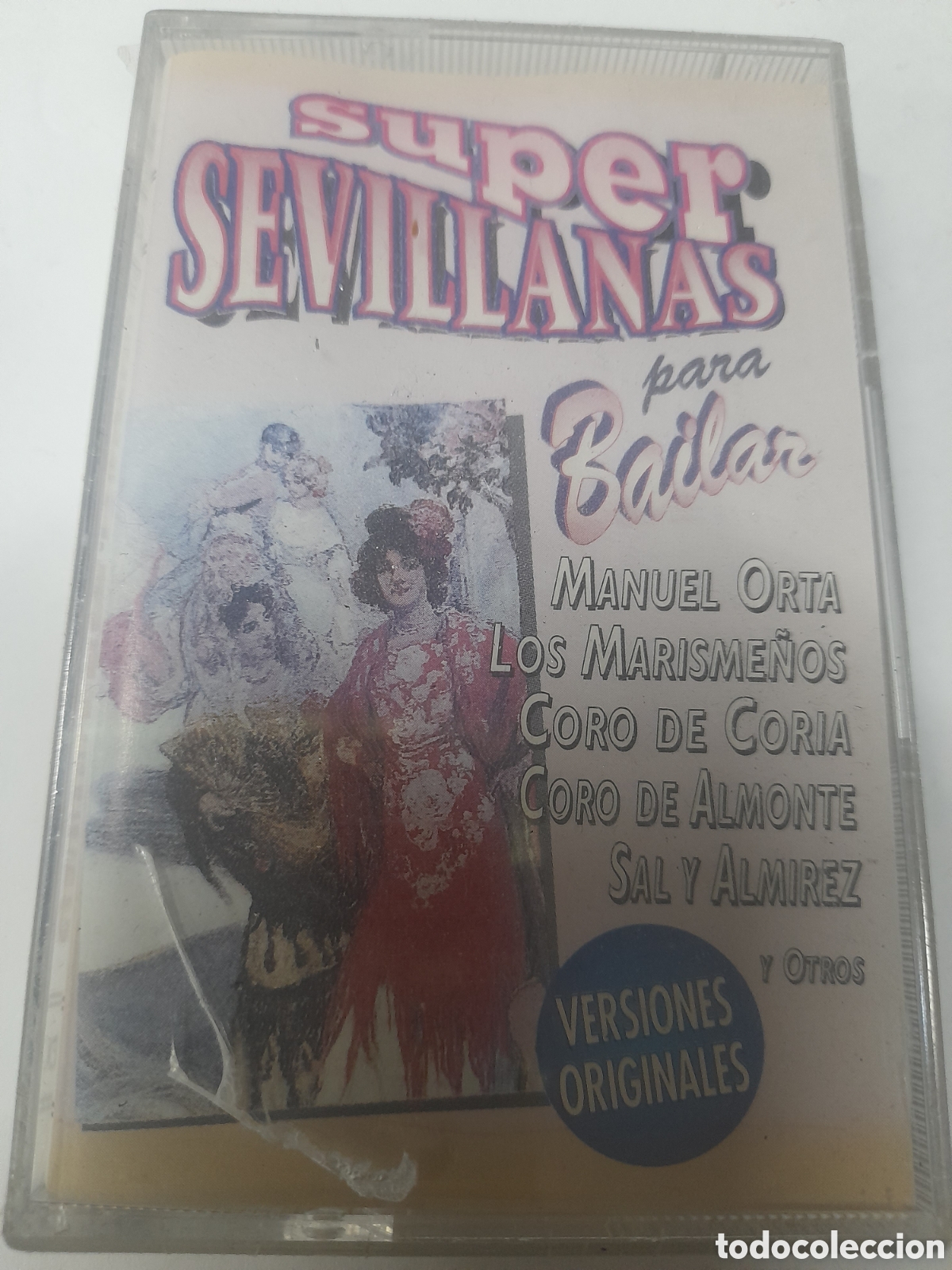 Casetes antiguos: S&uacute;per SEVILLANAS para Bailar.