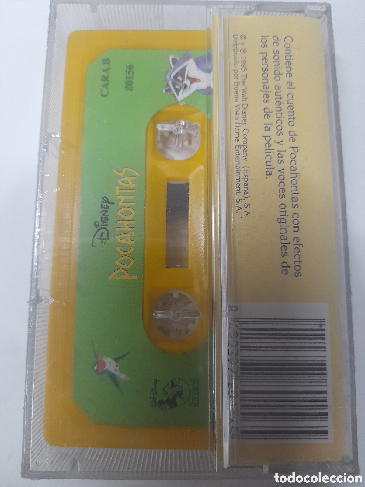 Casetes antiguos: POCAHONTAS. CUENTA CUENTOS. - Foto 2