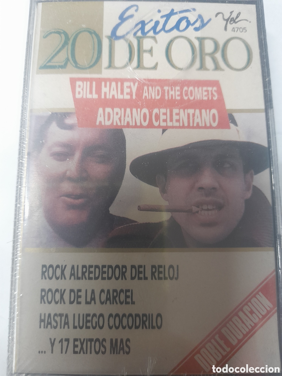 Casetes antiguos: 20 &Eacute;XITOS DE ORO. BILL HALEY. ADRIANO CELENTANO.