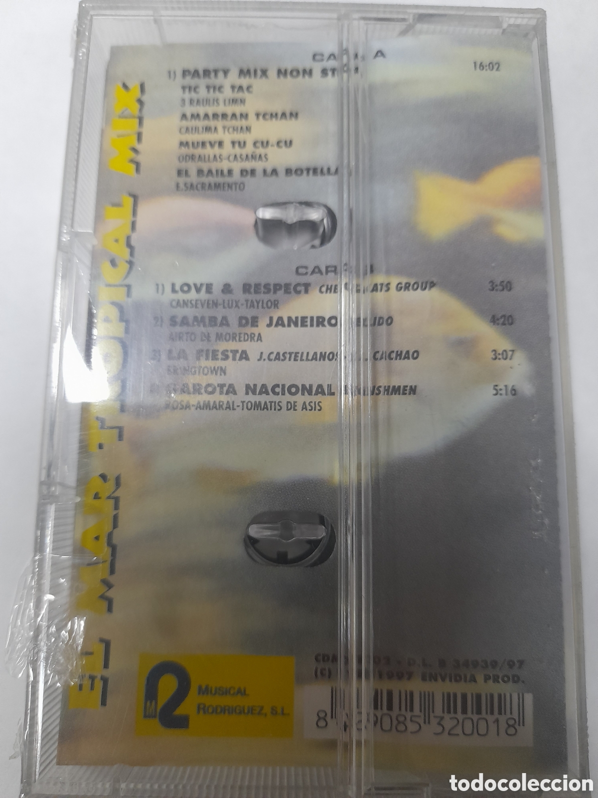 Casetes antiguos: EL MAR TROPICAL MIX. - Foto 2
