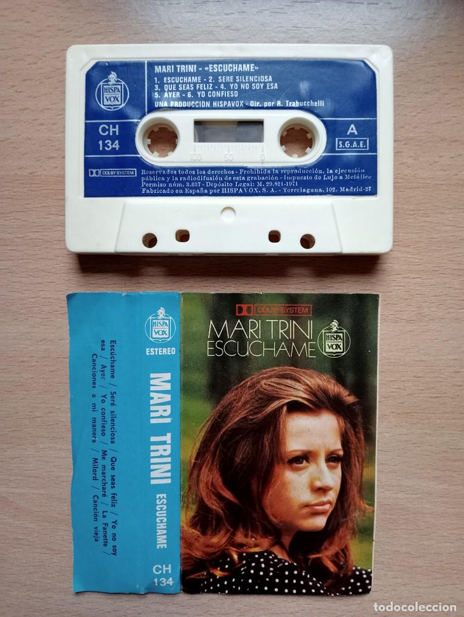 Casetes antiguos: Casete MARI TRINI &rdquo;Esc&uacute;chame&rdquo;
