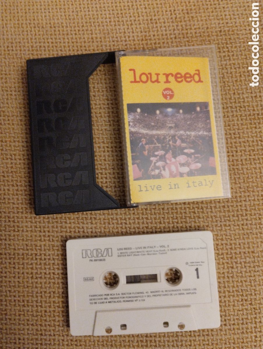 Casetes antiguos: Cinta antigua Lou Reed vol.2 - Foto 2