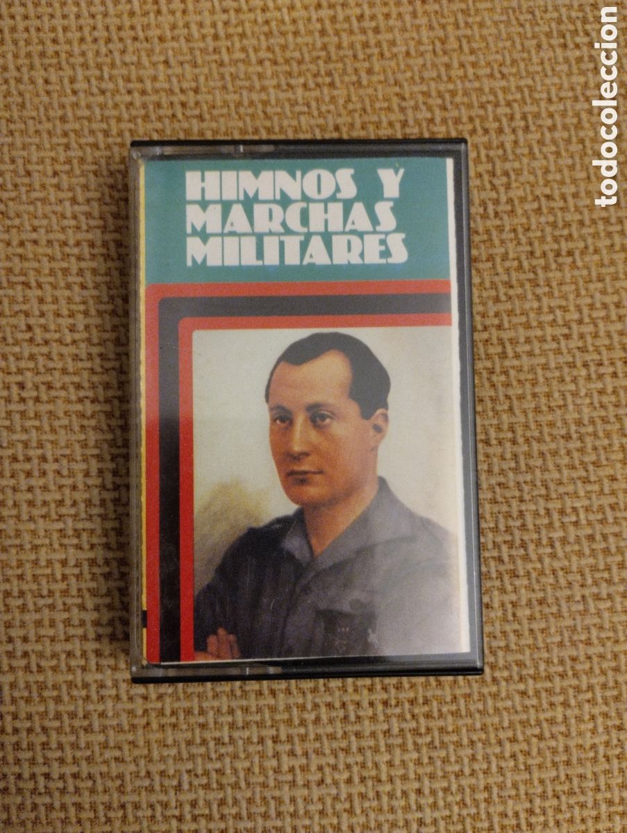 Casetes antiguos: Cinta antigua Himnos y marchas militares