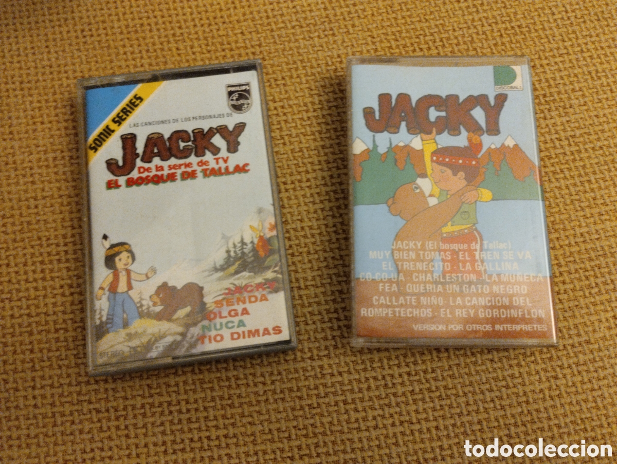 Casetes antiguos: Lote cintas antiguas Jacky
