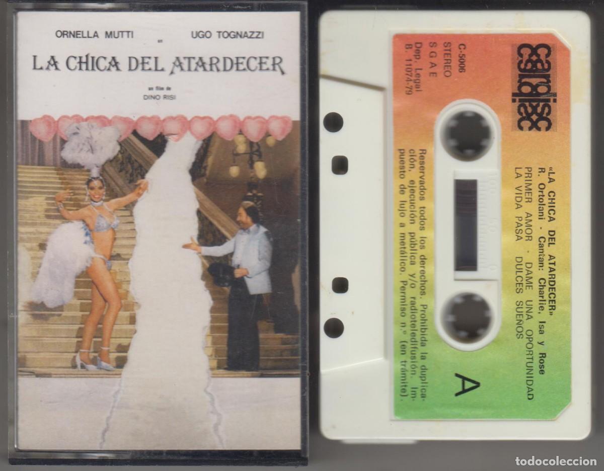 Casetes antiguos: Riz Ortolani &lrm;cassette La Chica Del Atardecer 1979 Ornella Mutti