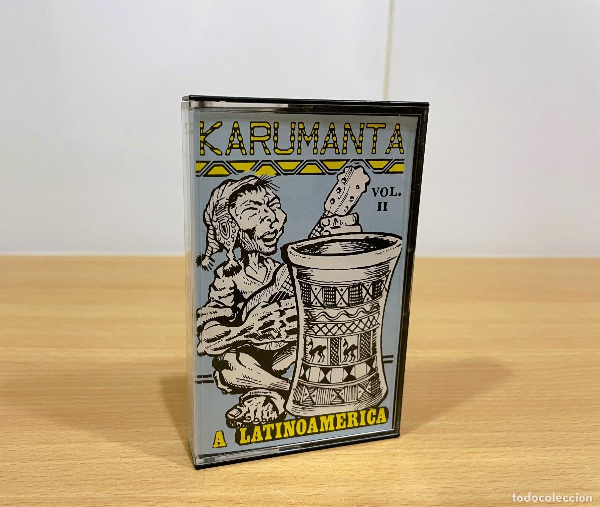 Casetes antiguos: CINTA CASETE CASSETTE DE KARUMANTA vol. 2 - A LATINOAM&Eacute;RICA. LA TABA, 1989