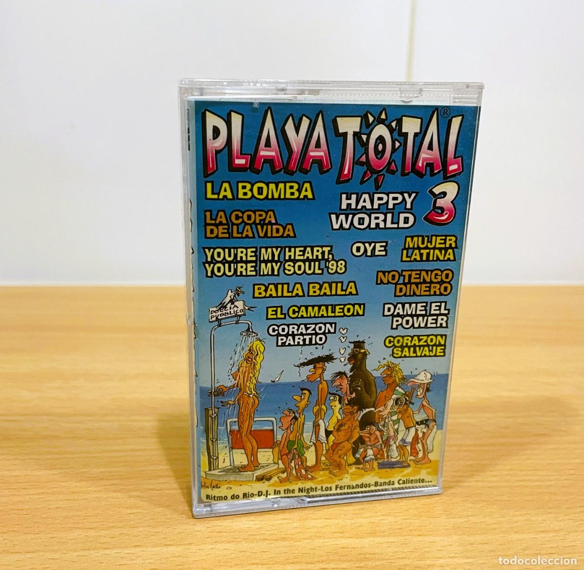 Casetes antiguos: CINTA CASETE CASSETTE RECOPILATORIO DE OPEN RECORDS - PLAYA TOTAL 3 (1998)
