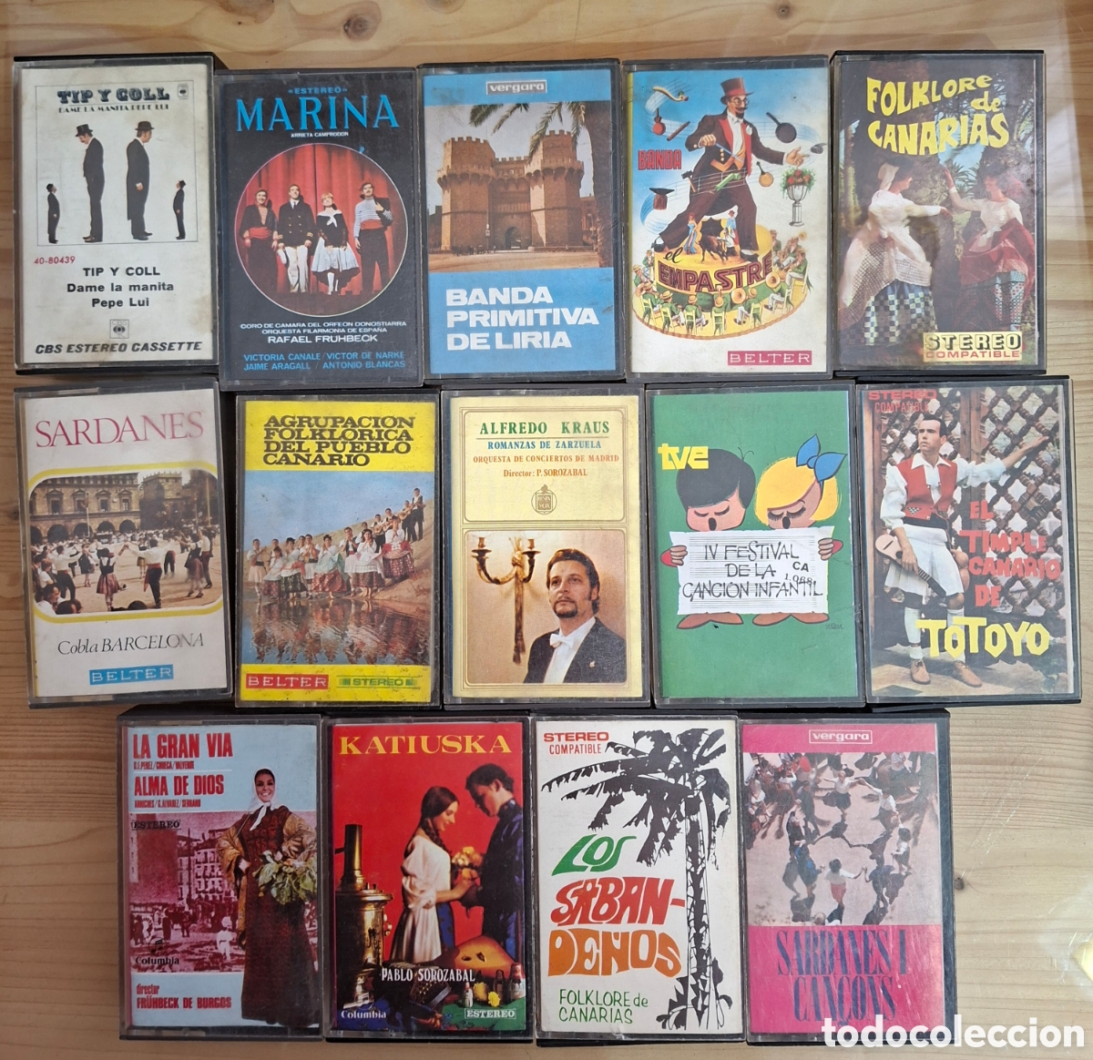 Casetes antiguos: 14 cintas cassette originales - Foto 1