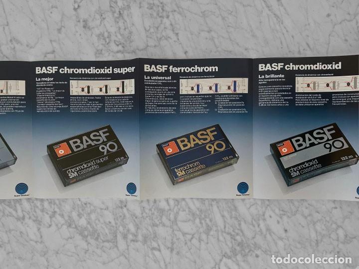 Casetes antiguos: CATALOGO CINTAS CASSETTE BASF SUPER S&Oacute;NICAS - 1981 - Foto 3