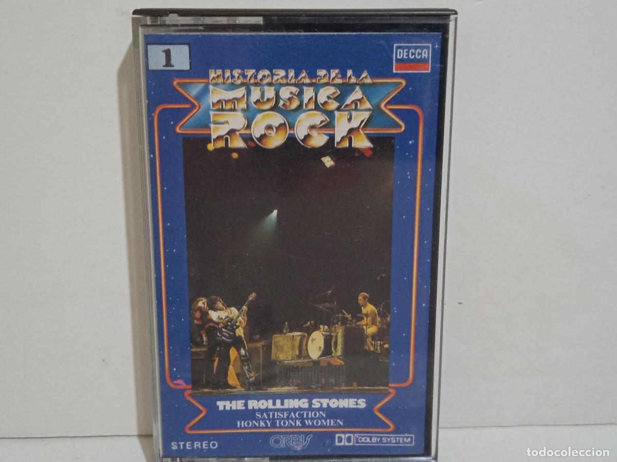 Casetes antiguos: The Rolling Stones - Historia De La Musica Rock Decca 1 - Casete - 1981
