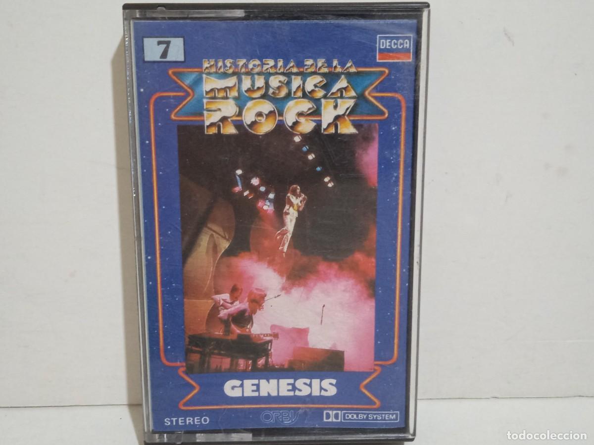 Casetes antiguos: Genesis - Decca 7 - Historia De La Musica Rock - Casete - 1981