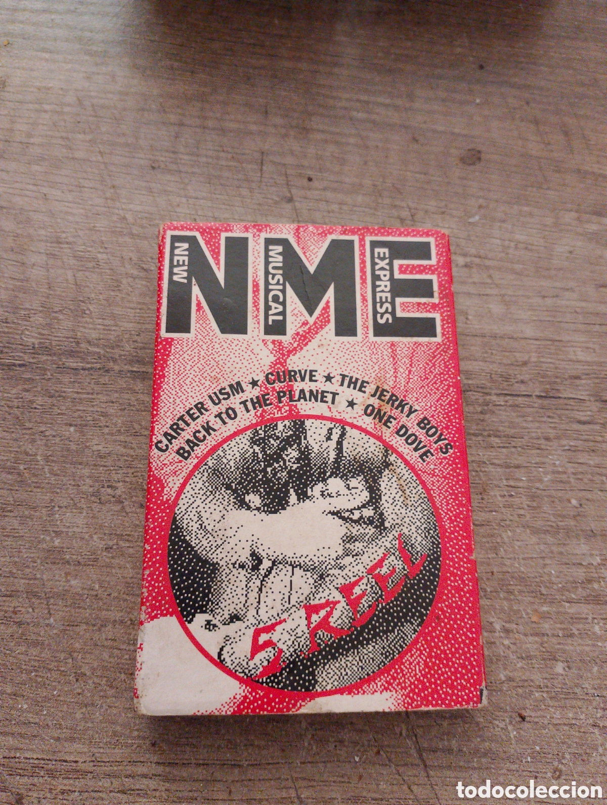 Casetes antiguos: Casete music. NME 5 reel.